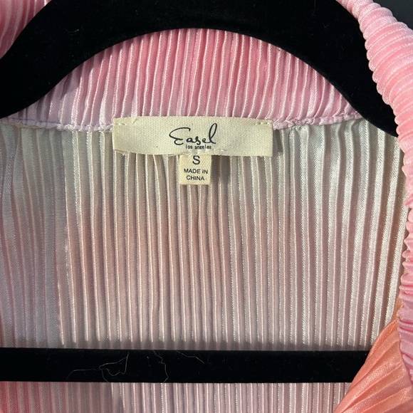 Easel Multicolor Striped Button Down Shirt - Picture 2 of 5